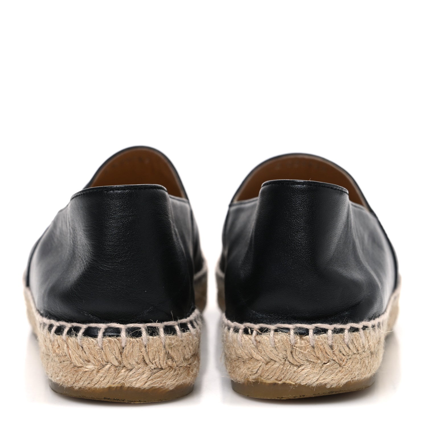 Chanel Lambskin CC Espadrilles 40 Black 6 of 11