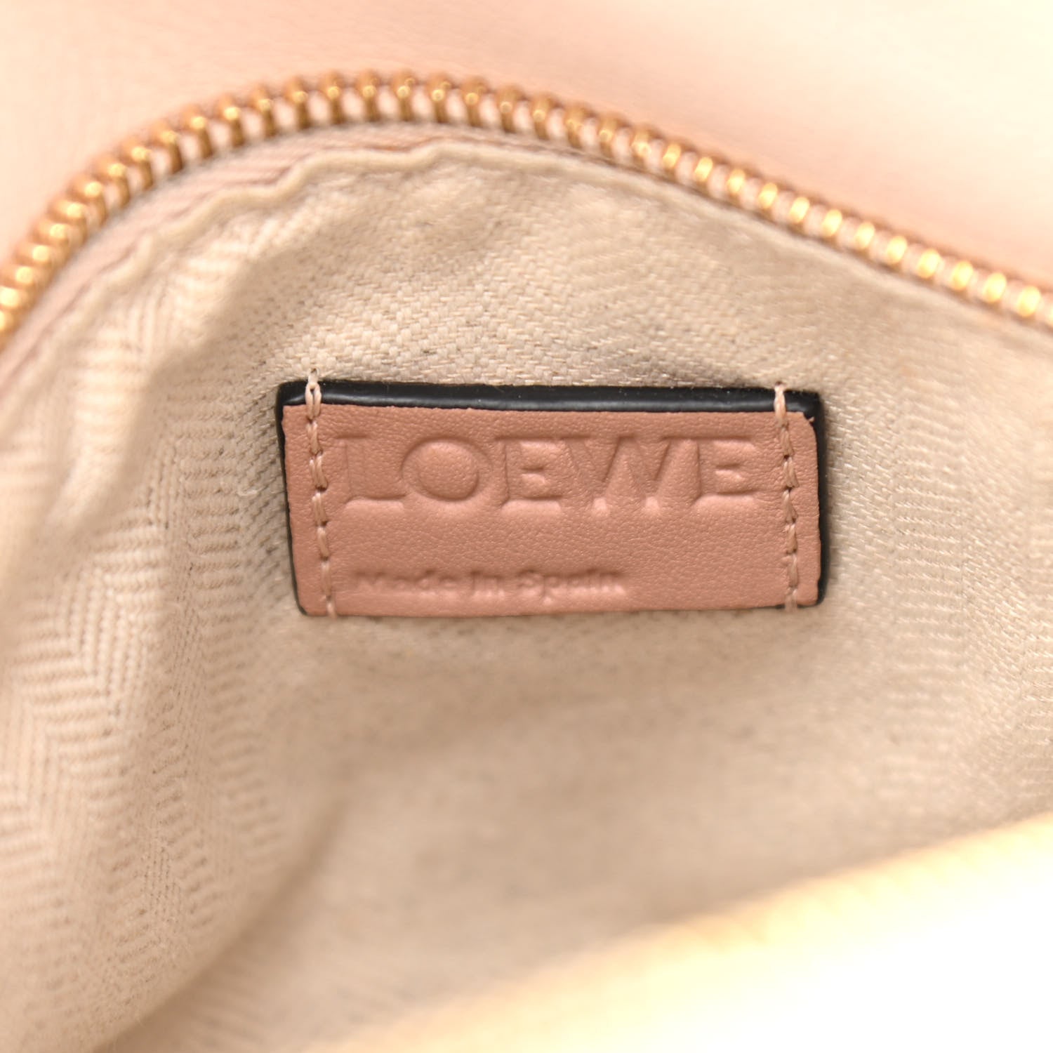 Loewe Calfskin Suede Medium Puzzle Bag Blush 6 of 10