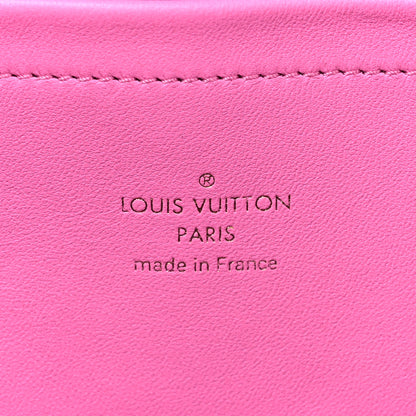 Louis Vuitton LOUIS VUITTON Calfskin Embossed Monogram Vuittamins Utility Crossbody Rose Violet 6 of 10