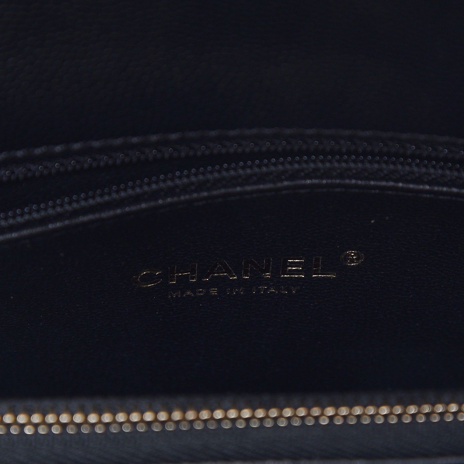Chanel Caviar Lizard Quilted Small Coco Handle Flap Black 7 of 9