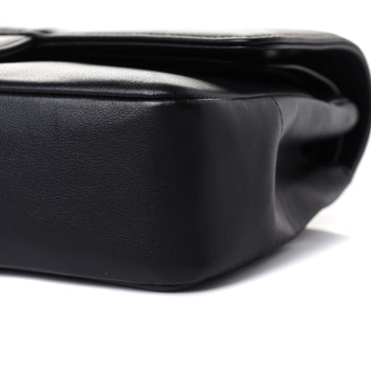 Chanel Calfskin Medium Classic Pure Double Flap Black 11 of 12