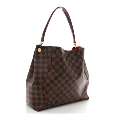 Louis Vuitton Damier Ebene Caissa Hobo Cherry 3 of 14