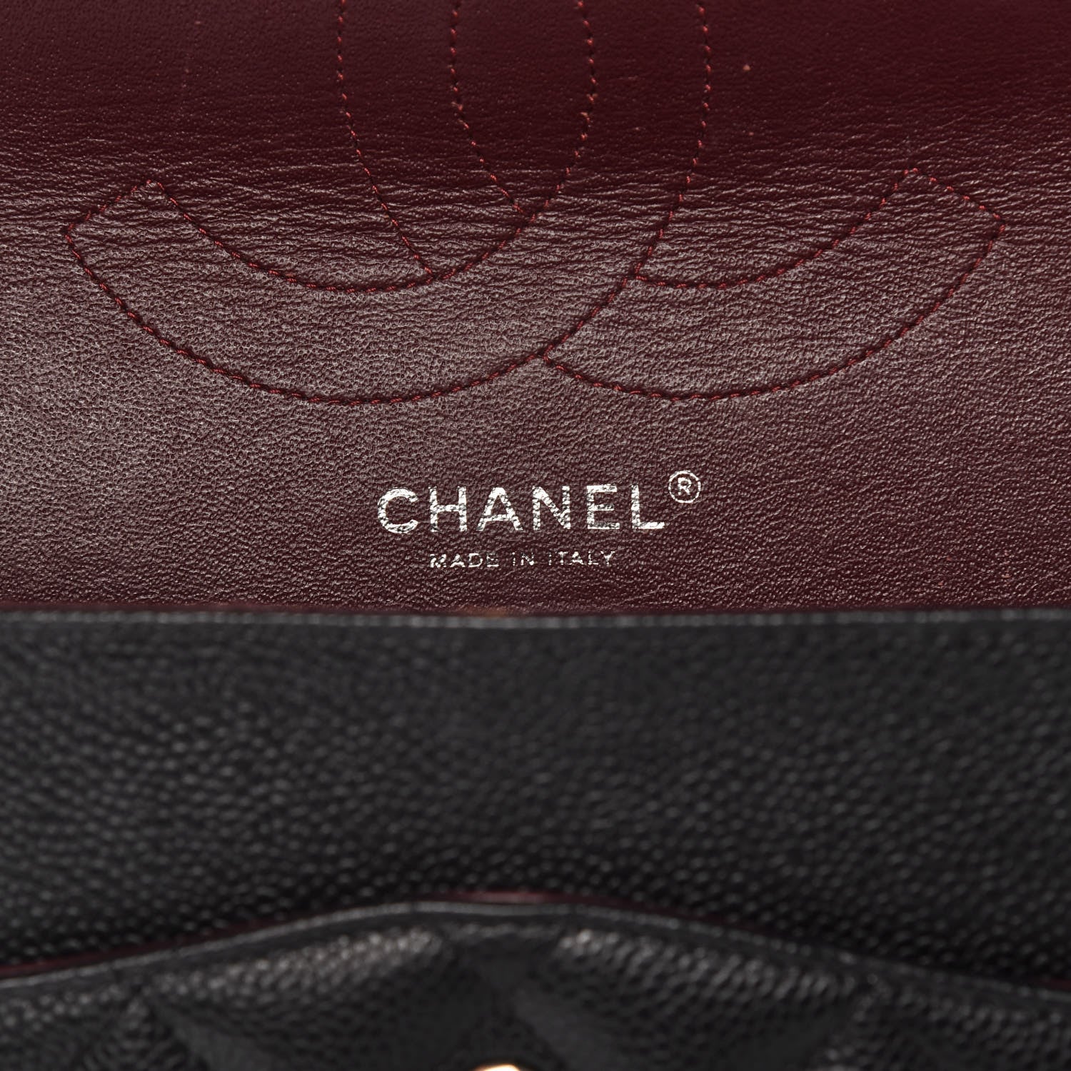 Chanel Caviar Quilted Jumbo Double Flap Black 7 of 16