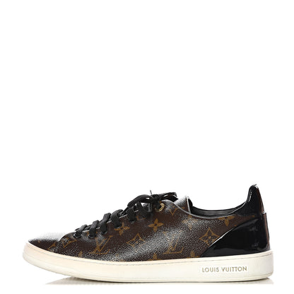 Louis Vuitton Patent Monogram Frontrow Sneakers 40 1 of 14
