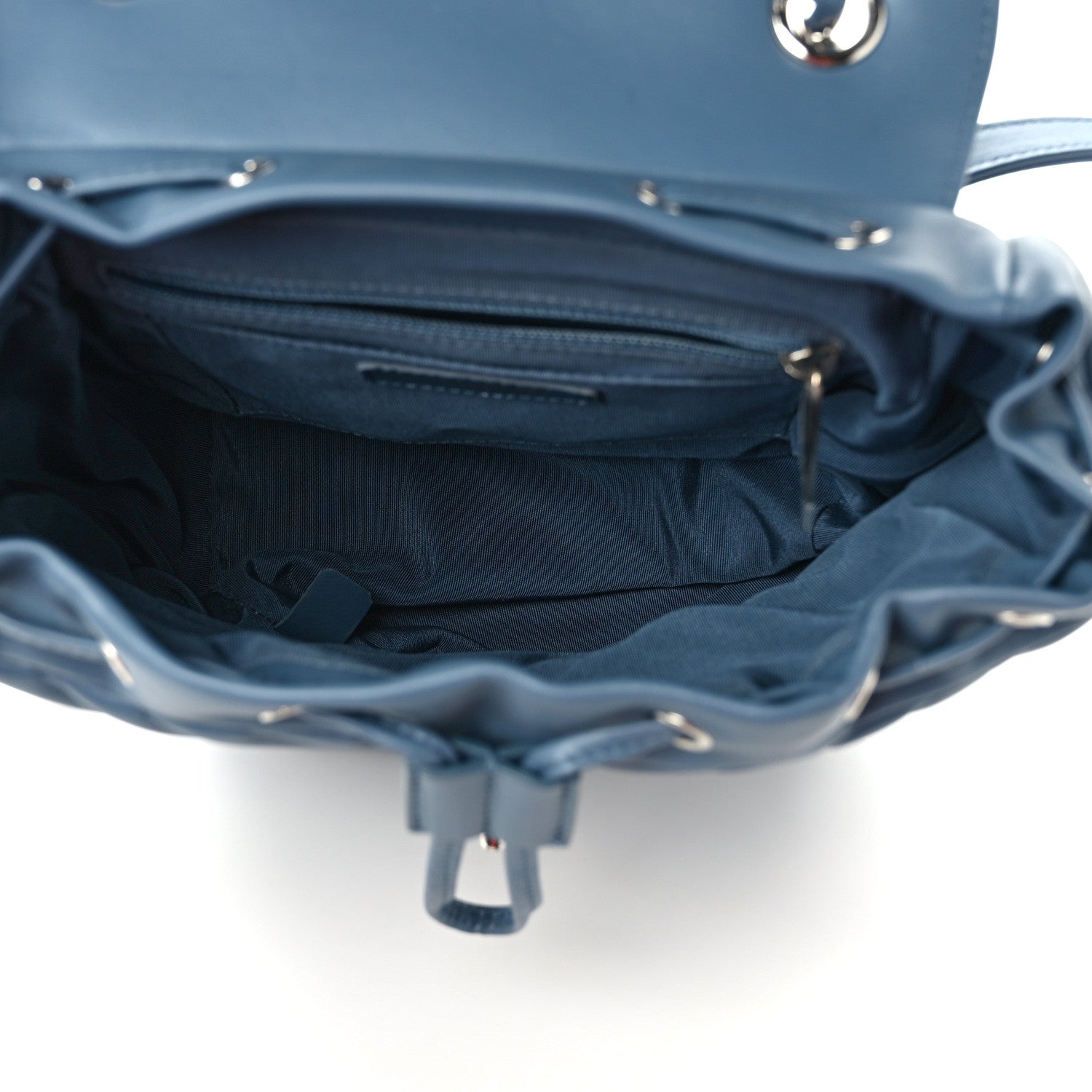 Chanel Calfskin Chevron Quilted Small Urban Spirit Backpack Light Blue 5 of 11