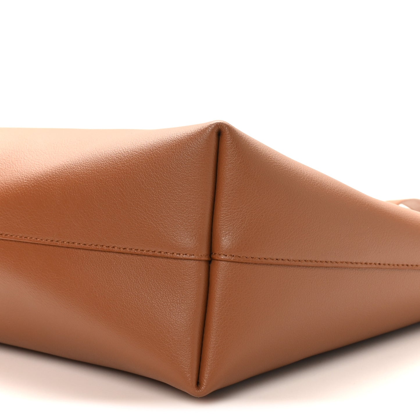 Calfskin Large Shopping Tote Brick