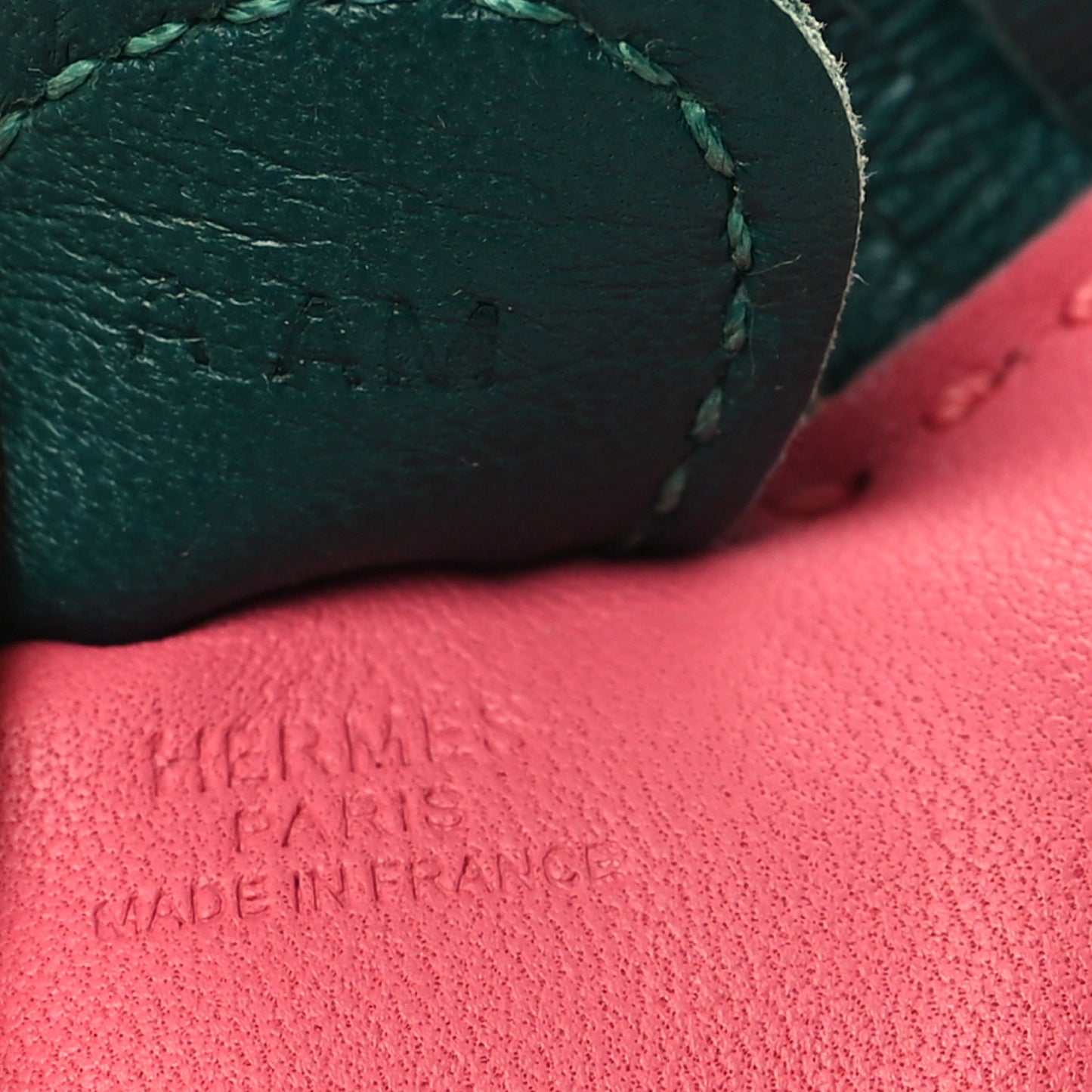 Milo Lambskin Grigri Rodeo Horse Bag Charm PM Rose Azalee Malachite Lime