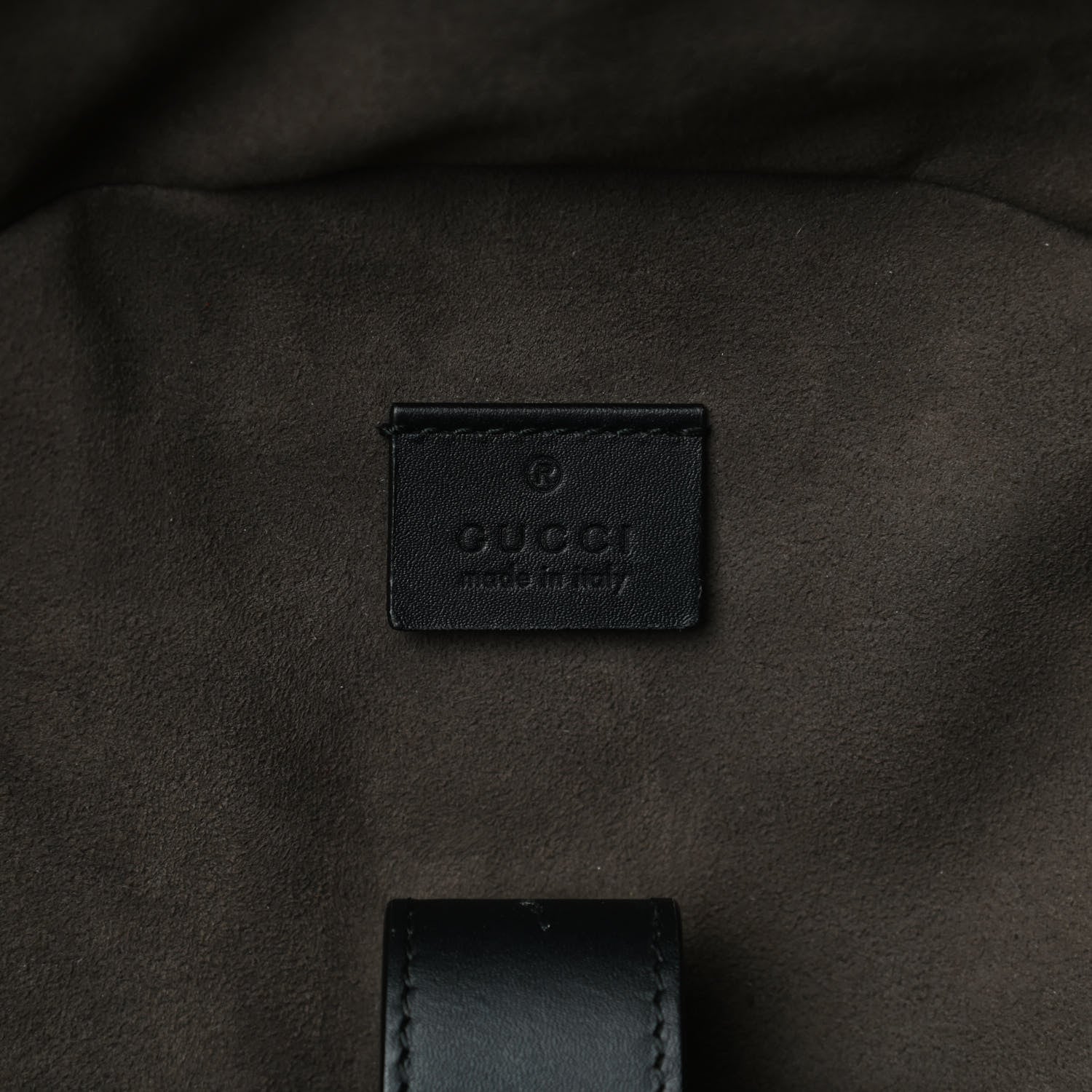 Gucci GG Supreme Monogram Medium Backpack Black 6 of 15