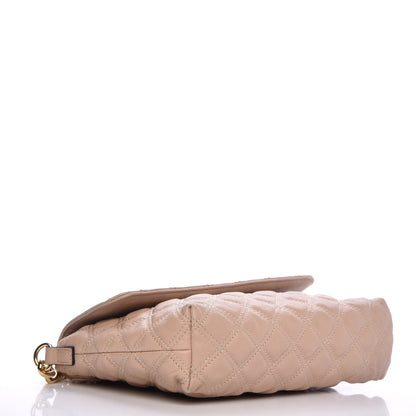 Marc Jacobs Lambskin Quilted The XL Single Flap Beige 4 of 17