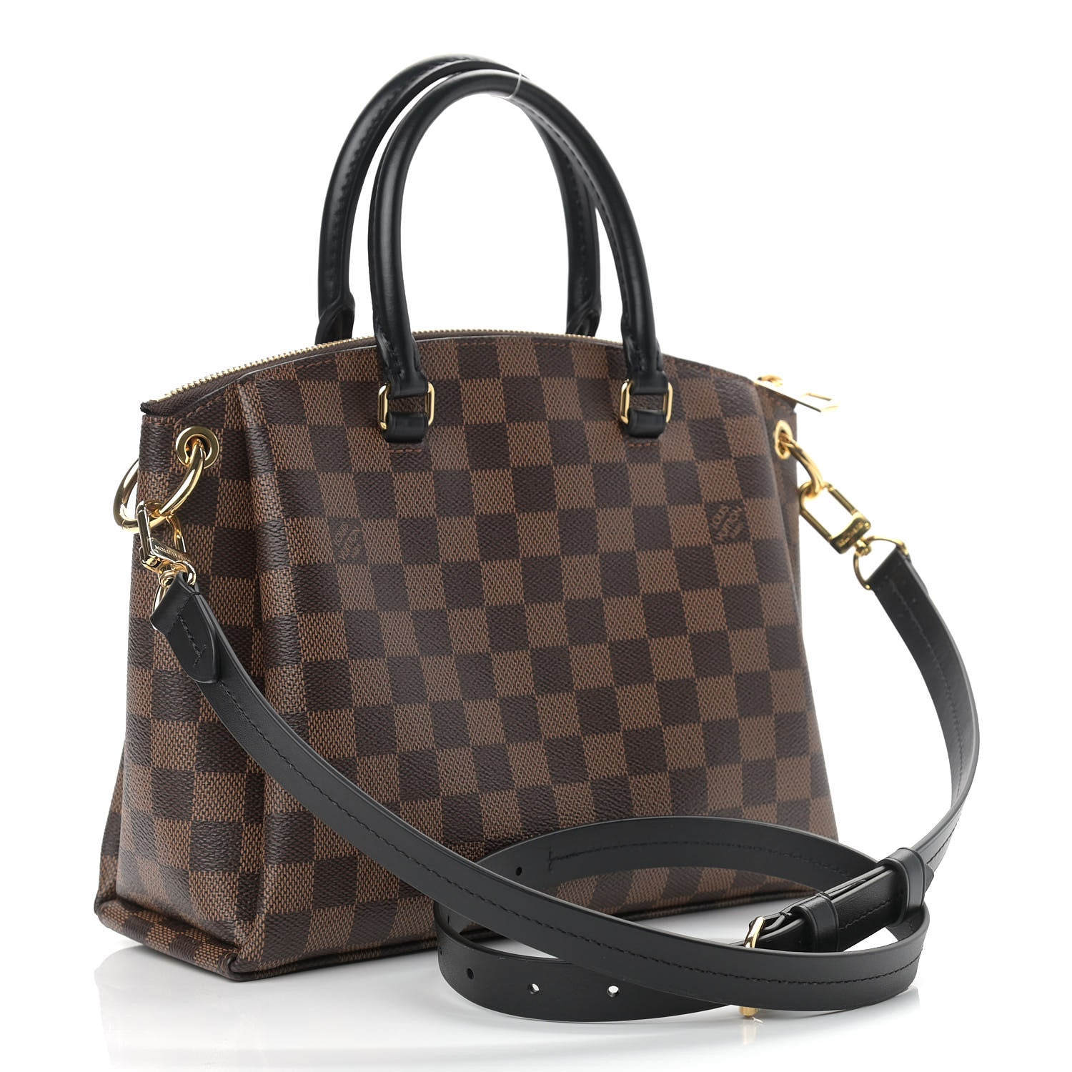 Louis Vuitton Damier Ebene Odeon Tote PM Black 2 of 8