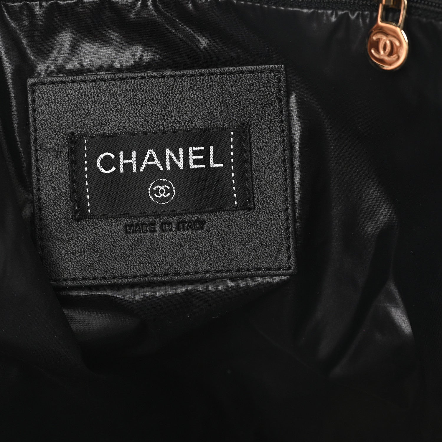 Chanel Nylon Tweed Quilted Small Coco Neige Snowflake Backpack Black 6 of 11