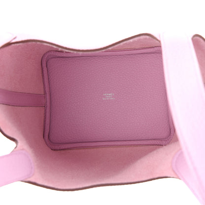 Hermes Taurillon Clemence Picotin Lock 18 PM Mauve Sylvestre 5 of 9