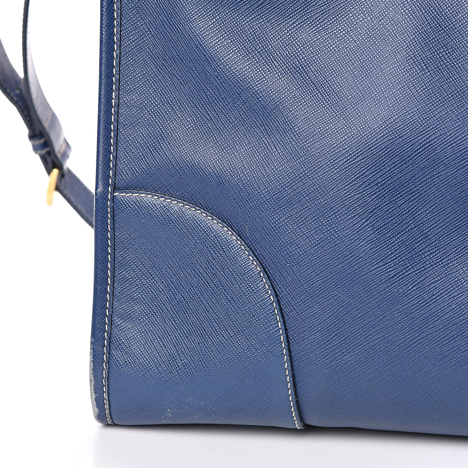 Prada Saffiano Lux Tote Bluette 13 of 20