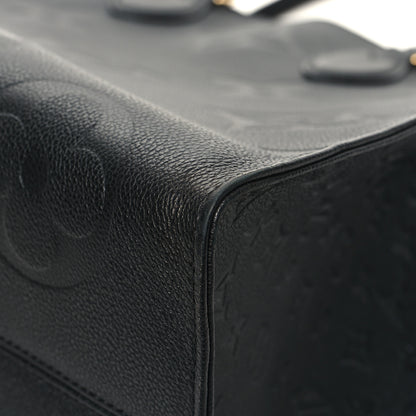 Louis Vuitton Empreinte Monogram Giant Onthego GM Black 10 of 13