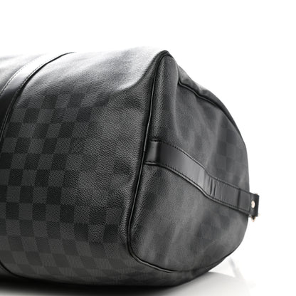 Louis Vuitton Damier Graphite Keepall Bandouliere 45 10 of 14