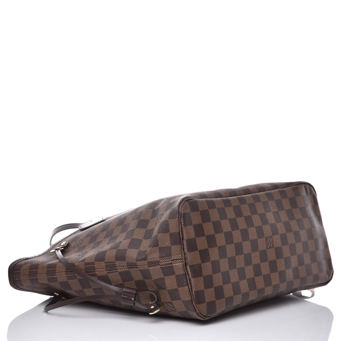 Damier Ebene Neo Neverfull MM Rose Ballerine