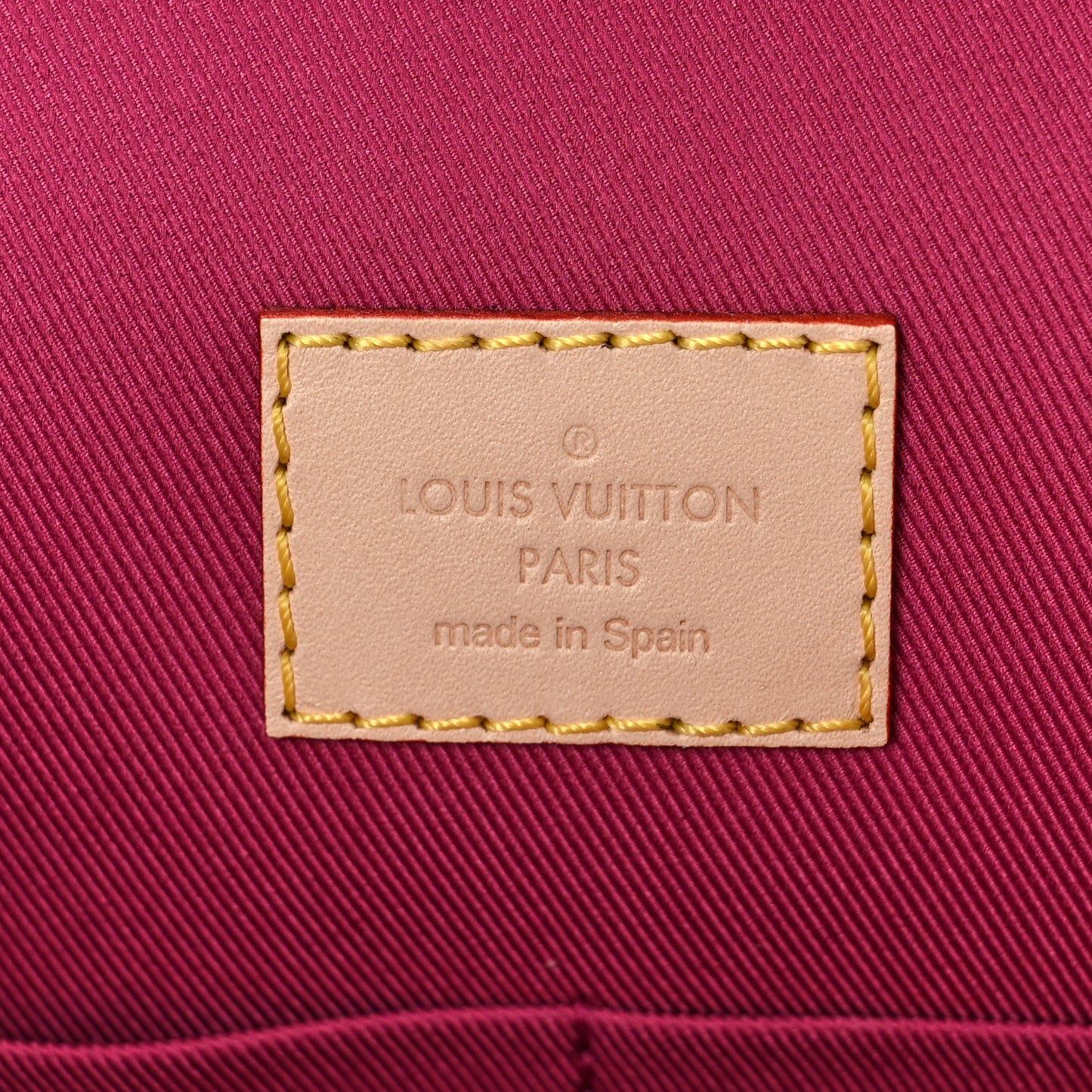 Monogram Cluny BB Bordeaux Fuchsia