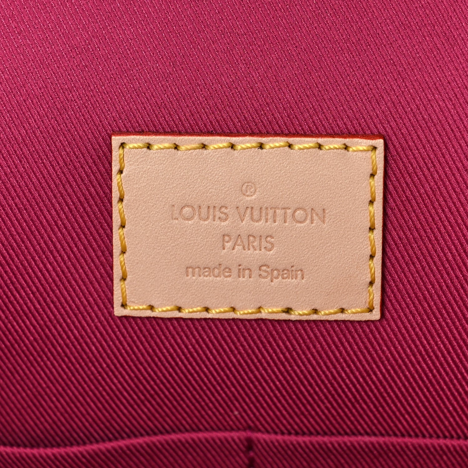 Louis Vuitton Monogram Cluny BB Bordeaux Fuchsia 6 of 8
