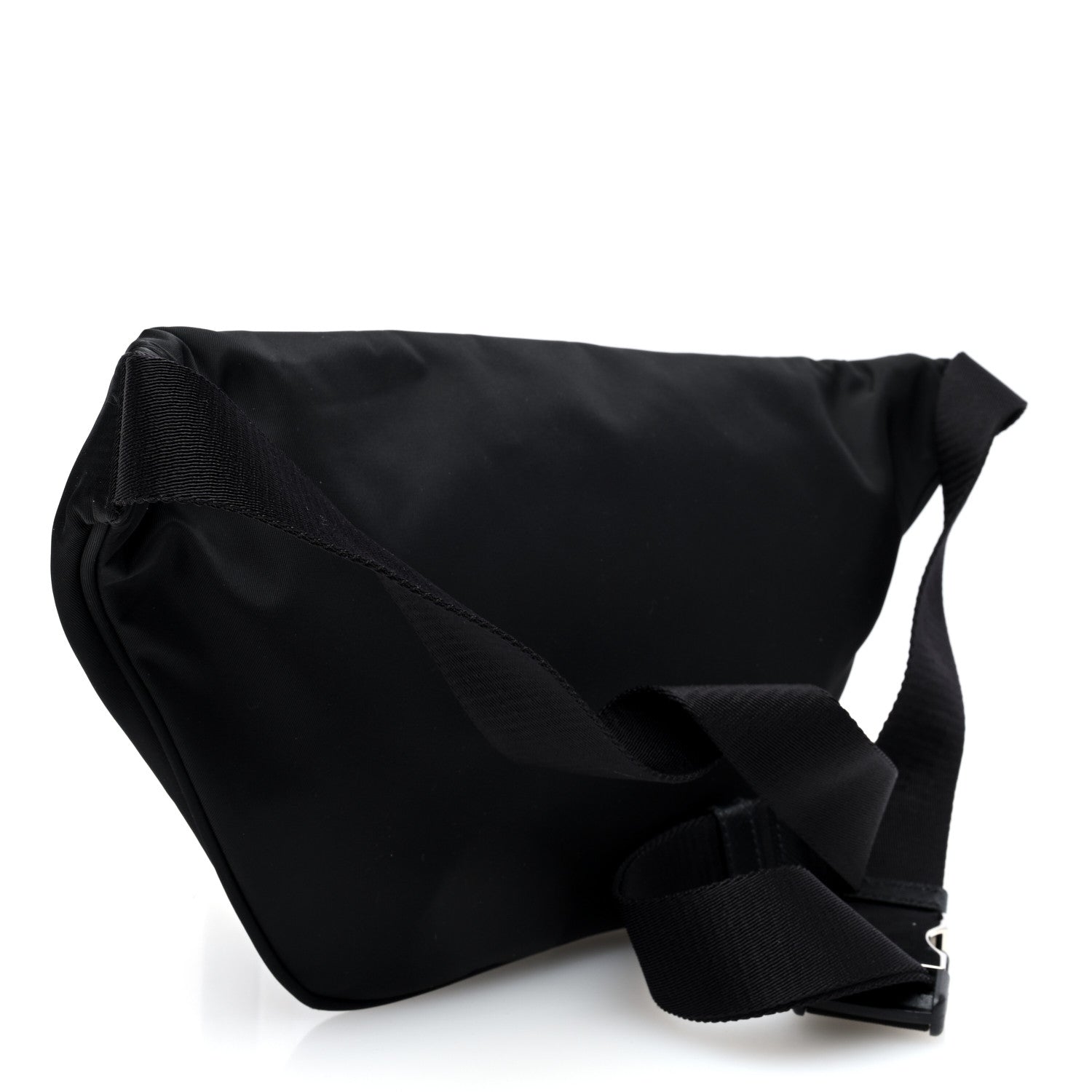 Prada Tessuto Nylon Saffiano Belt Bag Black 3 of 9