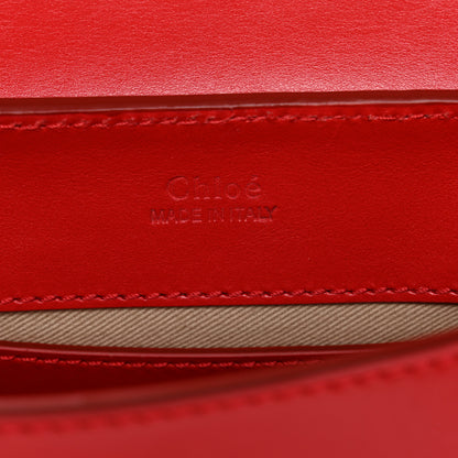 Chloe Calfskin Suede C Belt Bag Plaid Red 5 of 10