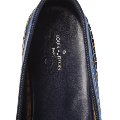 Louis Vuitton Denim Croisiere Espadrille 37.5 Marine 7 of 8