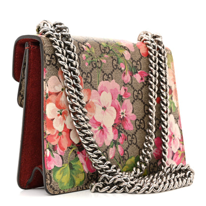 Gucci GG Supreme Monogram Blooms Mini Dionysus Shoulder Bag Beige Multicolor Dry Rose 3 of 14