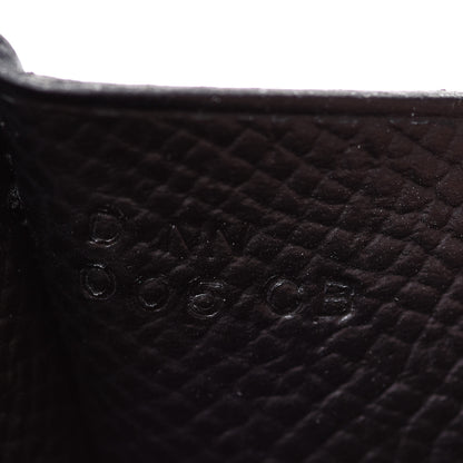 Hermes Epsom Constance Short Wallet Black 7 of 8
