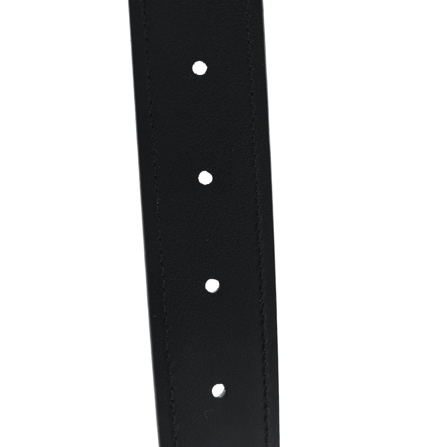 Gucci Ciny Lux Calfskin Blondie 30mm Belt 100 40 Black 4 of 5
