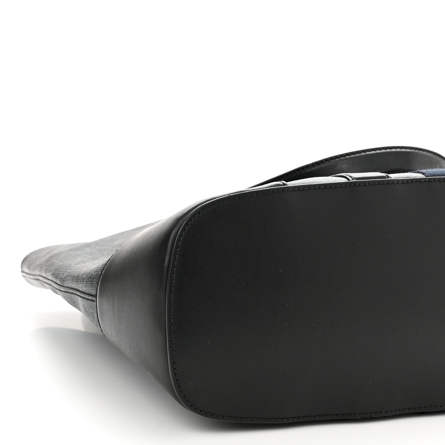 GG Supreme Monogram Web Tote Black Grey