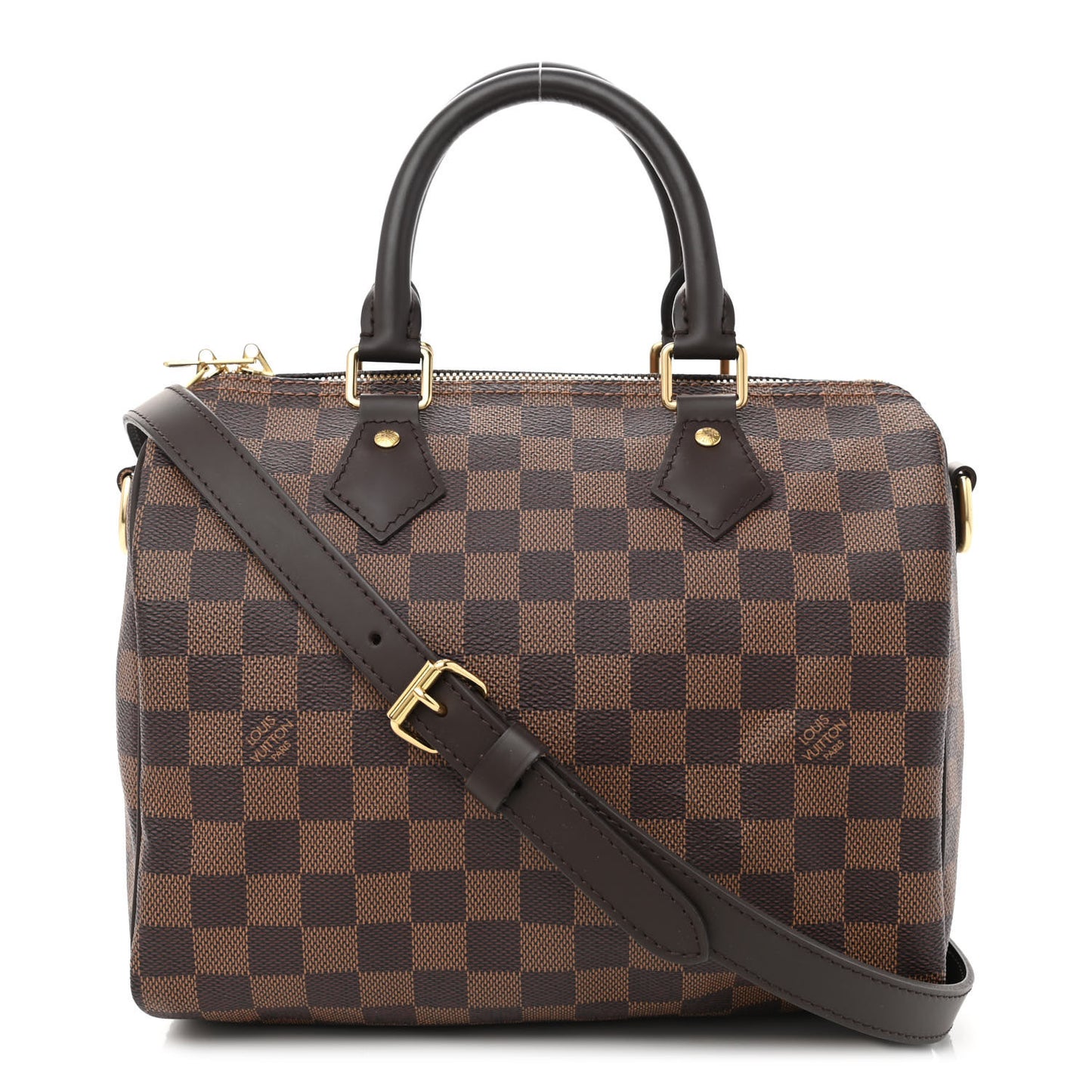 Damier Ebene Speedy Bandouliere 25