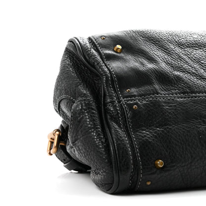 Chloe Calfskin Medium Paddington Satchel Black 9 of 10