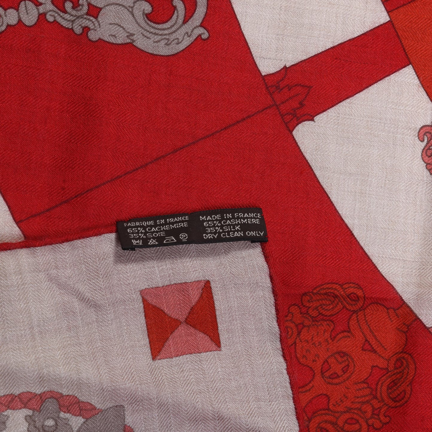 Cashmere Silk Tours De Cles Shawl 140
