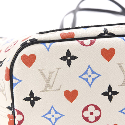 Louis Vuitton Game On Neverfull MM White 10 of 13
