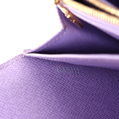 Louis Vuitton Monogram Multicolor Sarah Wallet Black Violet 7 of 7