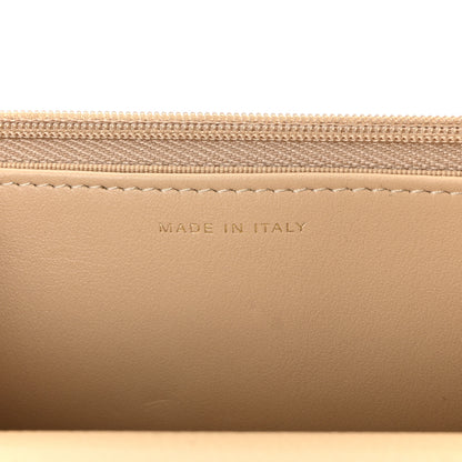 Chanel Caviar Quilted Wallet on Chain WOC Beige 7 of 11