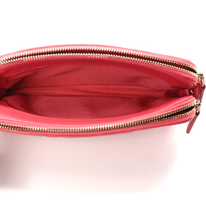 Chanel Caviar Quilted Small Clutch With Chain Pink 5 of 11