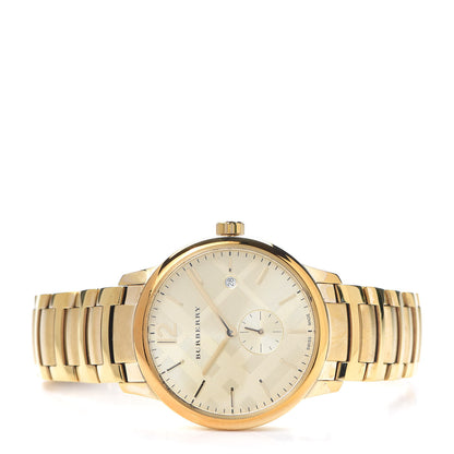 Burberry Stainless Steel 40mm Classic Round Quartz Watch Gold BU10006 2 of 6