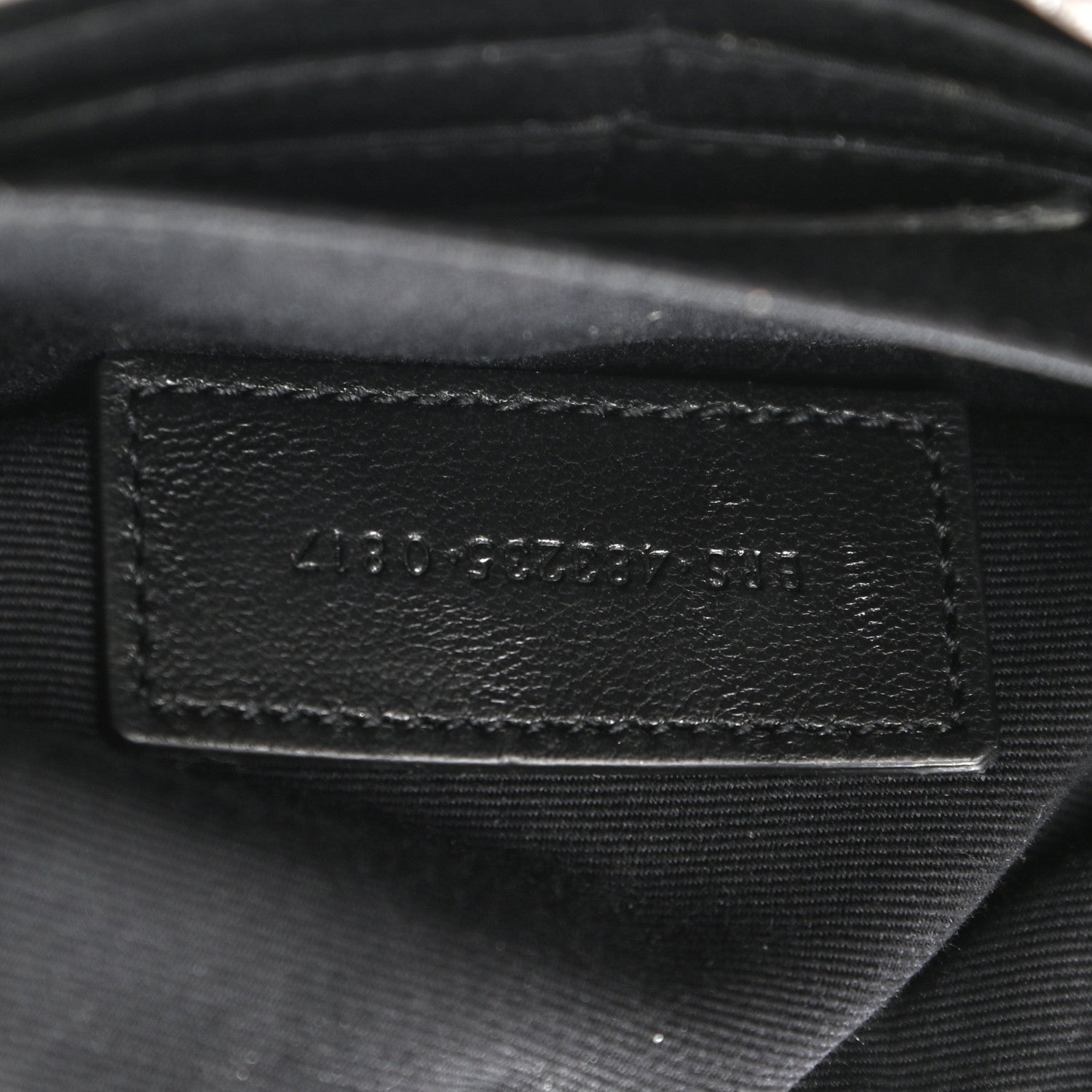 Saint Laurent Calfskin Y Quilted Monogram Loulou Flap Bag Argento 8 of 11