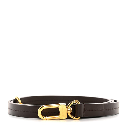Louis Vuitton Calfskin 16mm Adjustable Shoulder Strap Brown 1 of 3