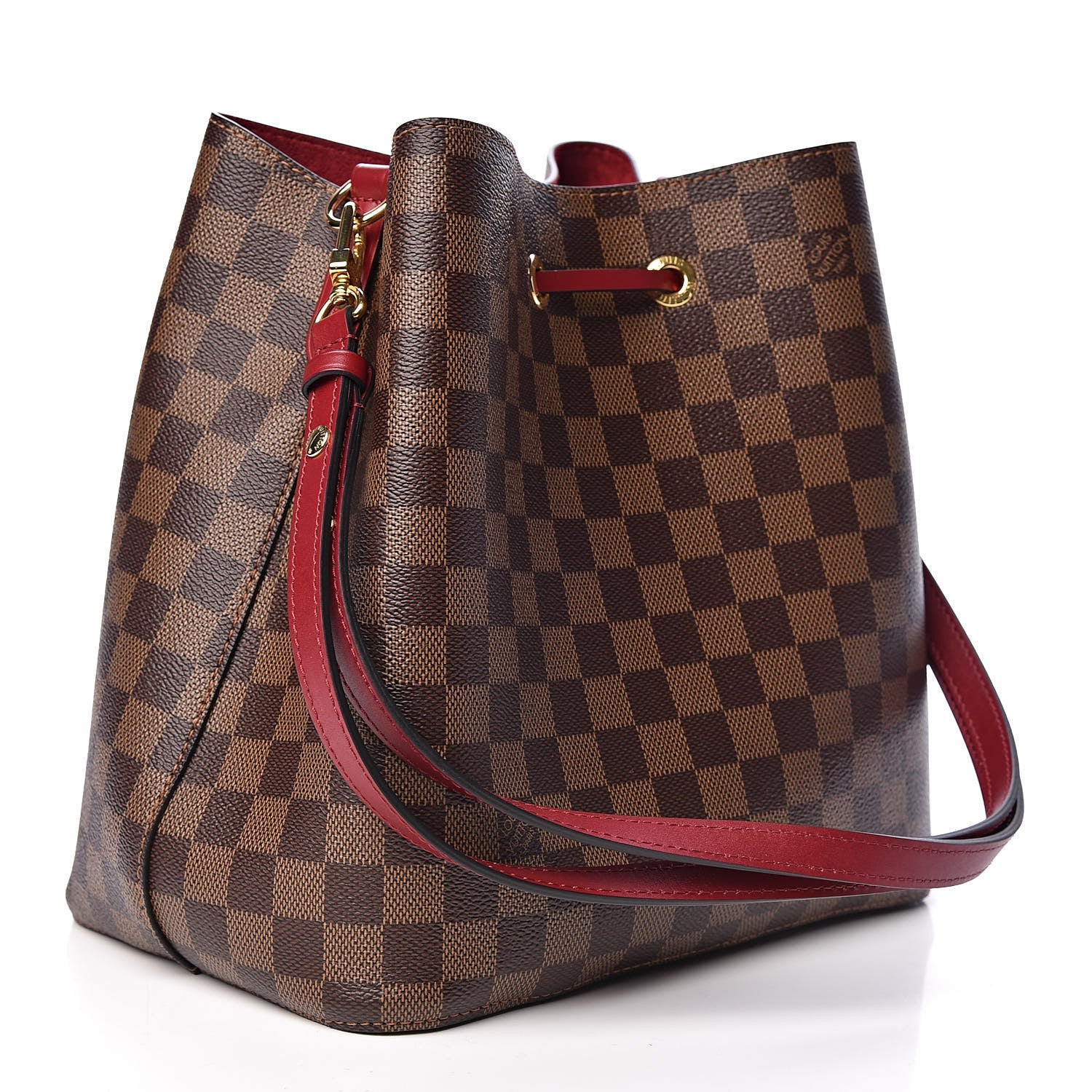Louis Vuitton Damier Ebene Neonoe MM Cherry Berry 3 of 10