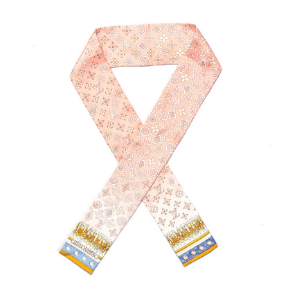 Louis Vuitton Silk Monogram Map Bandeau 1 of 4