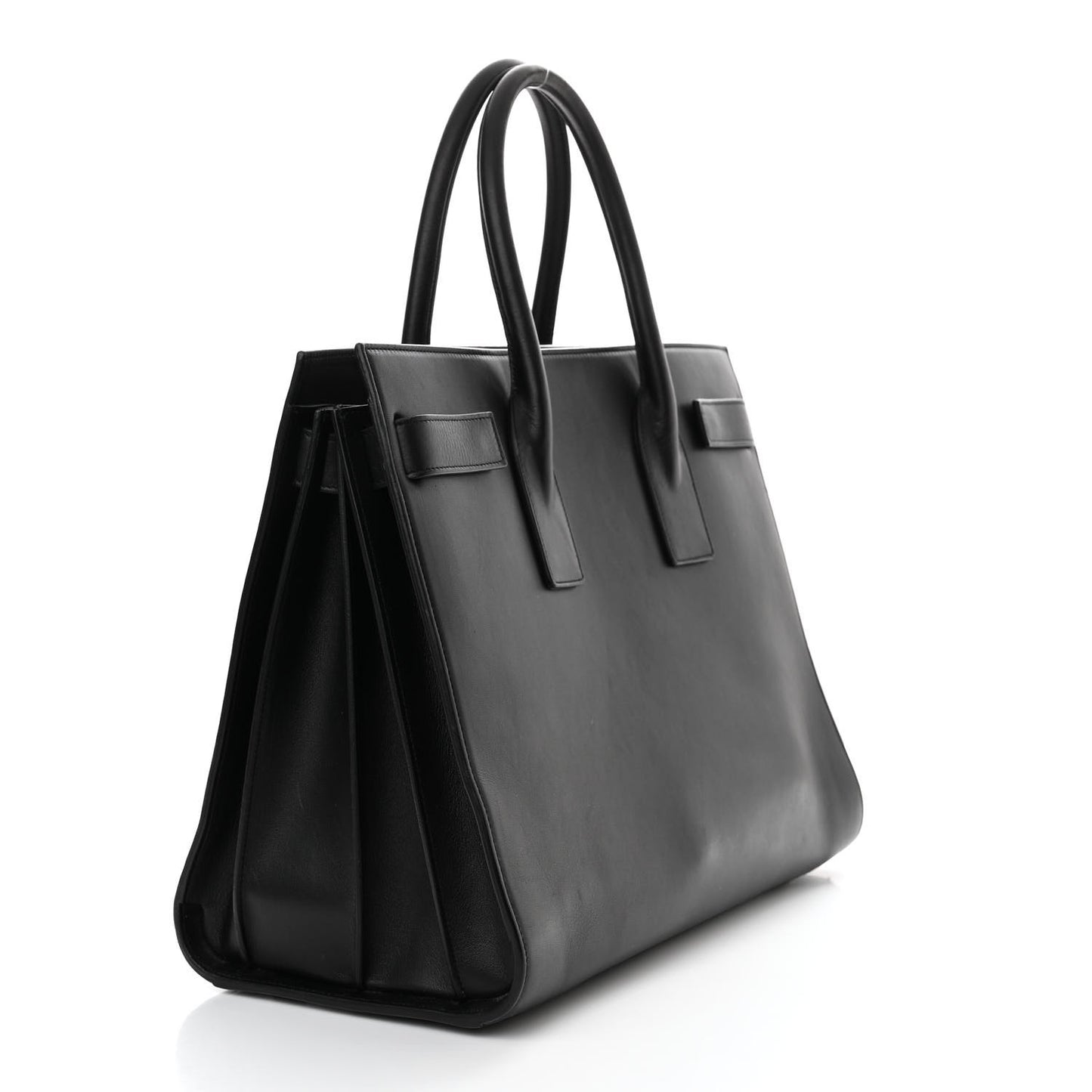 Calfskin Large Sac De Jour Carryall Black