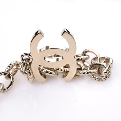 Chanel Metallic Lambskin CC Belt 75 30 Gold 7 of 8
