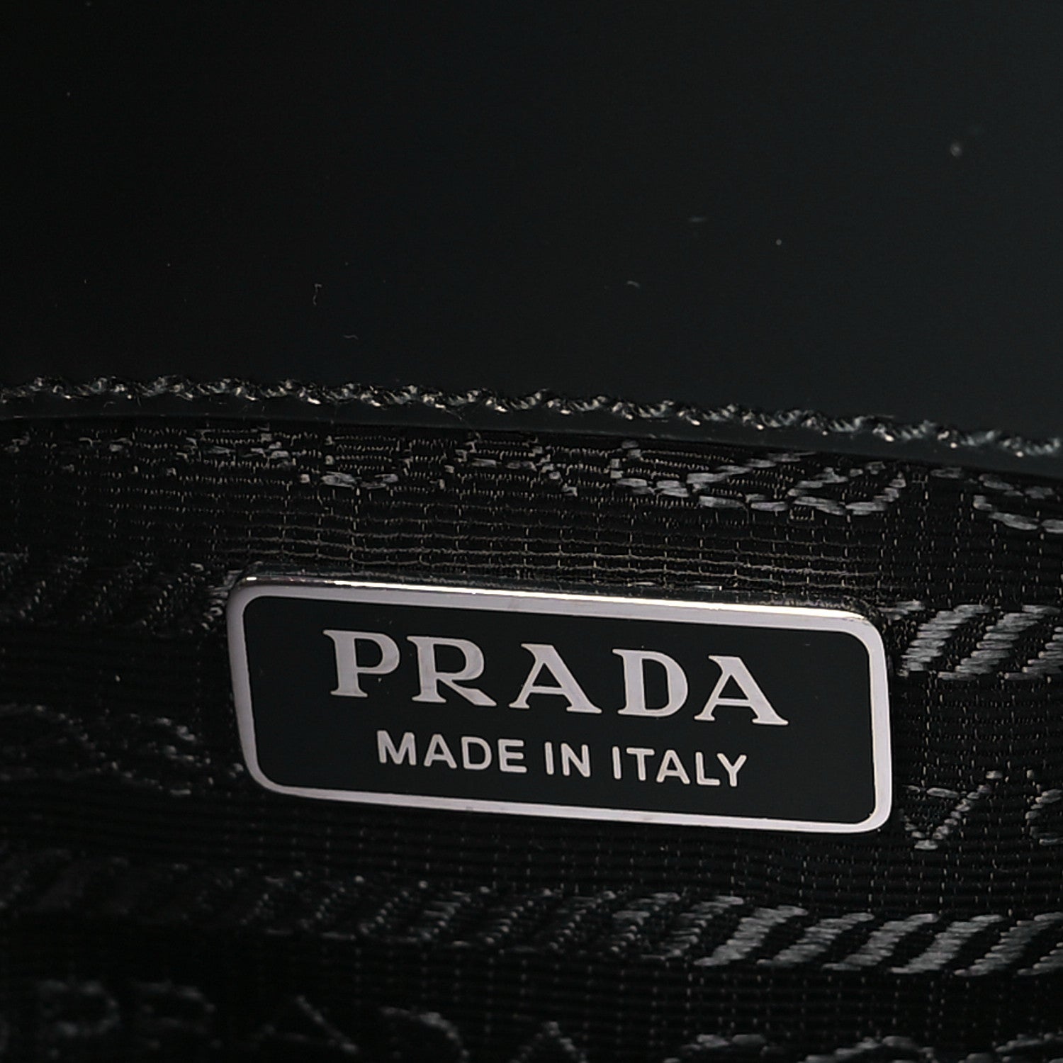 Prada Spazzolato Mini Re-Edition 1995 Double Handle Handbag Black 6 of 10