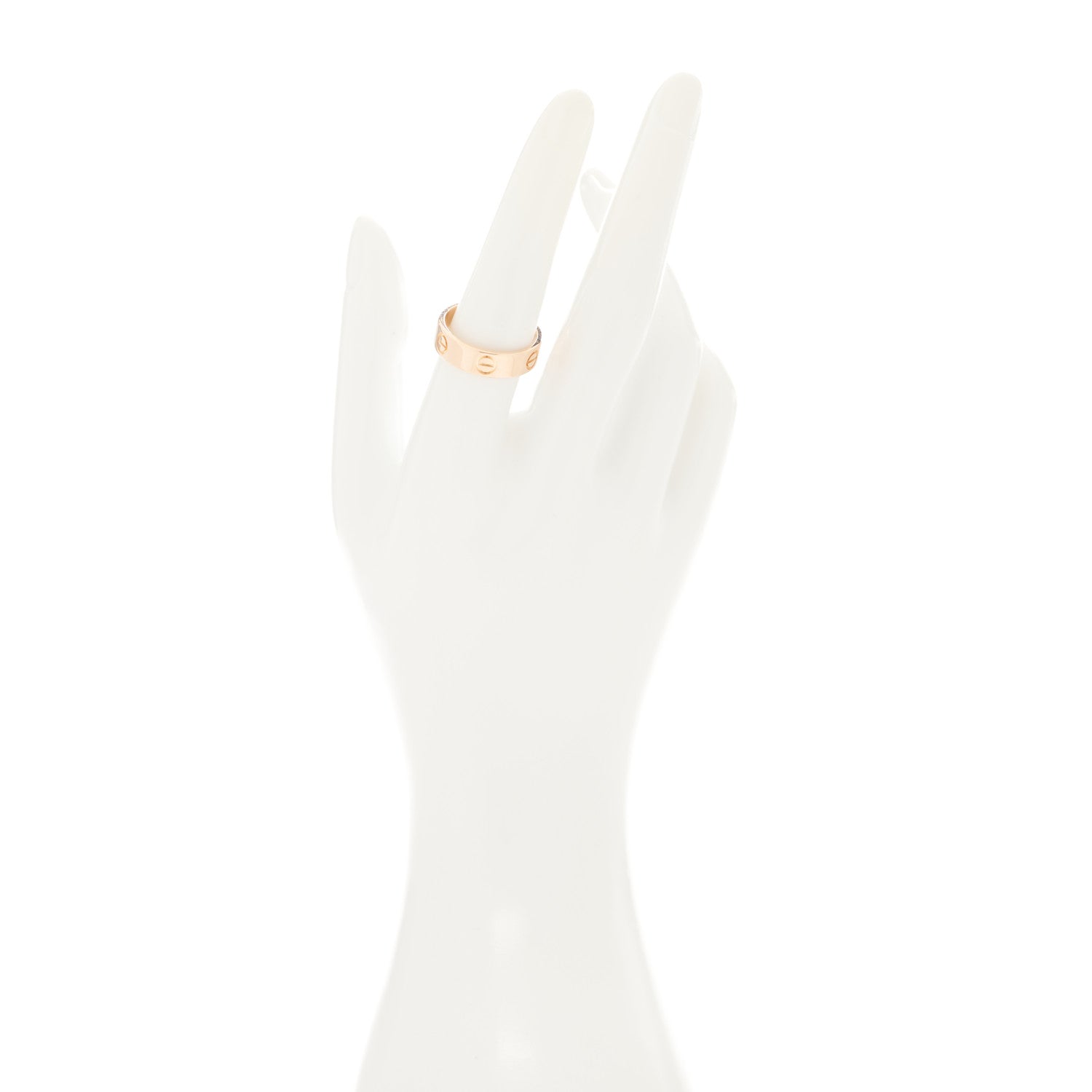 Cartier 18K Pink Gold 5.5mm LOVE Ring 55 7.25 2 of 4