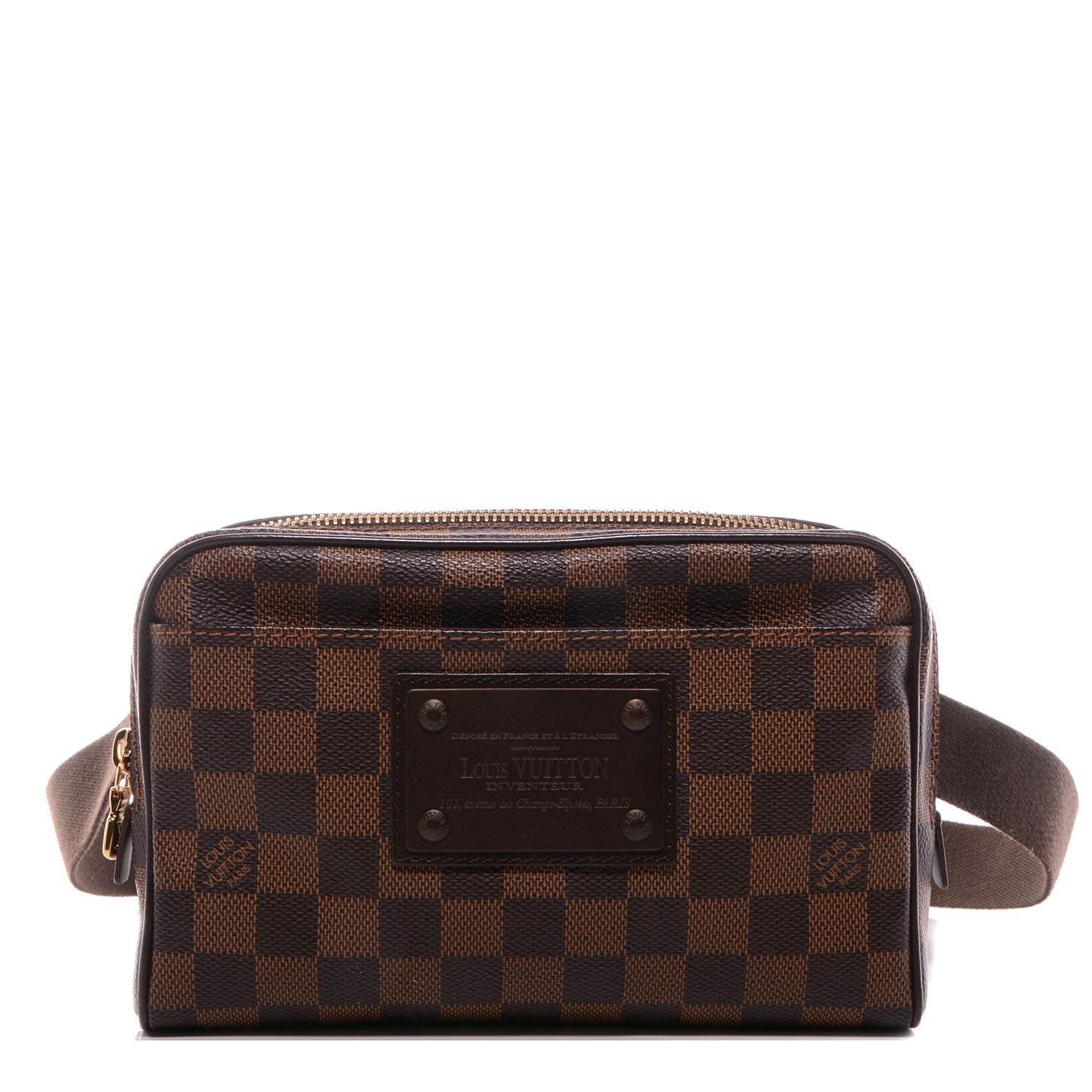 Louis Vuitton Damier Ebene Brooklyn Bum Bag 1 of 7