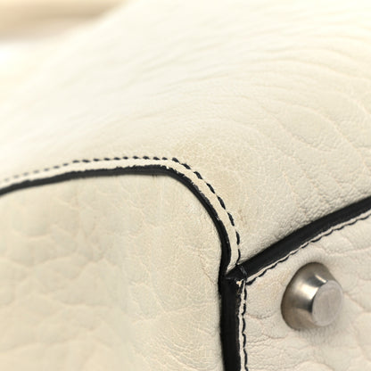 Christian Dior Canyon Grained Lambskin Large Lady Dior Off White 11 of 17