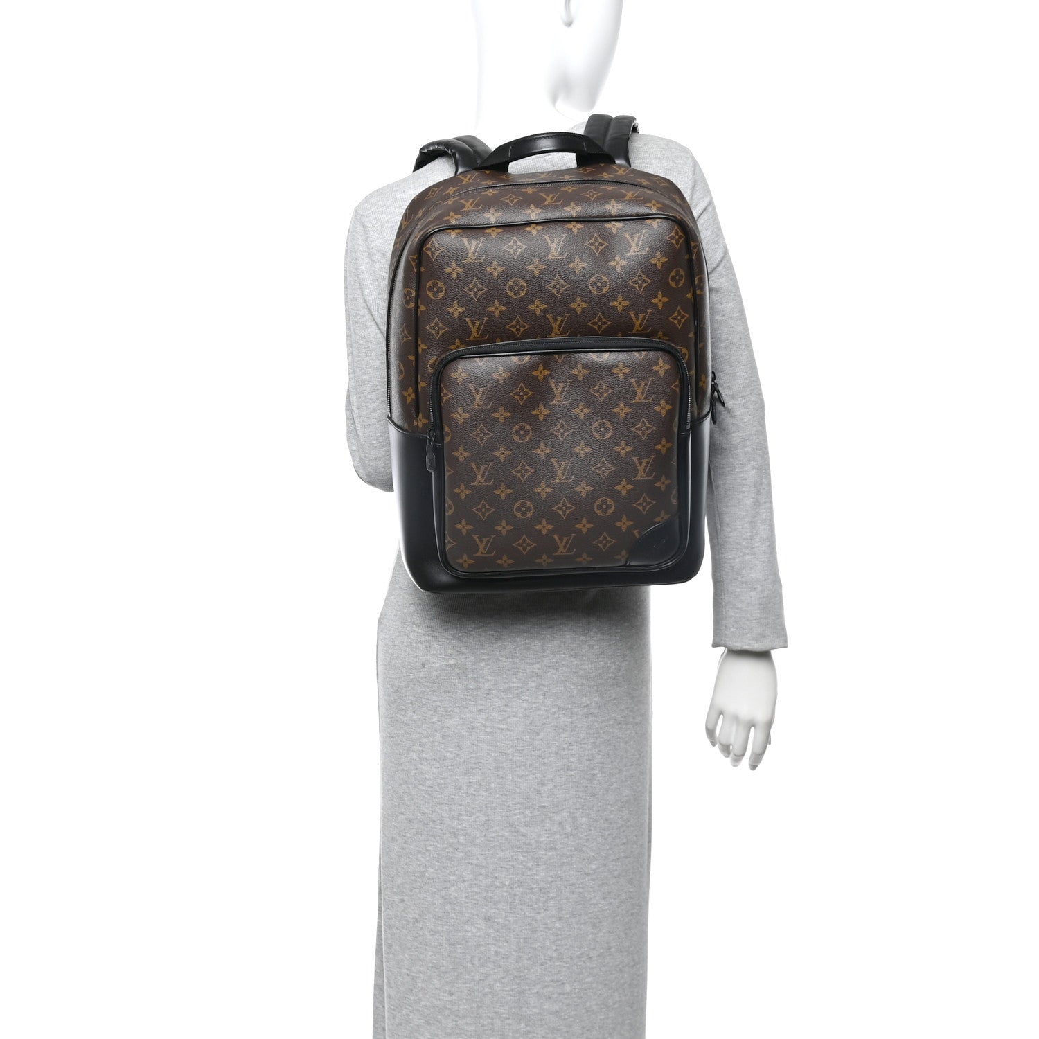 Louis Vuitton Monogram Macassar Dean Backpack 2 of 9