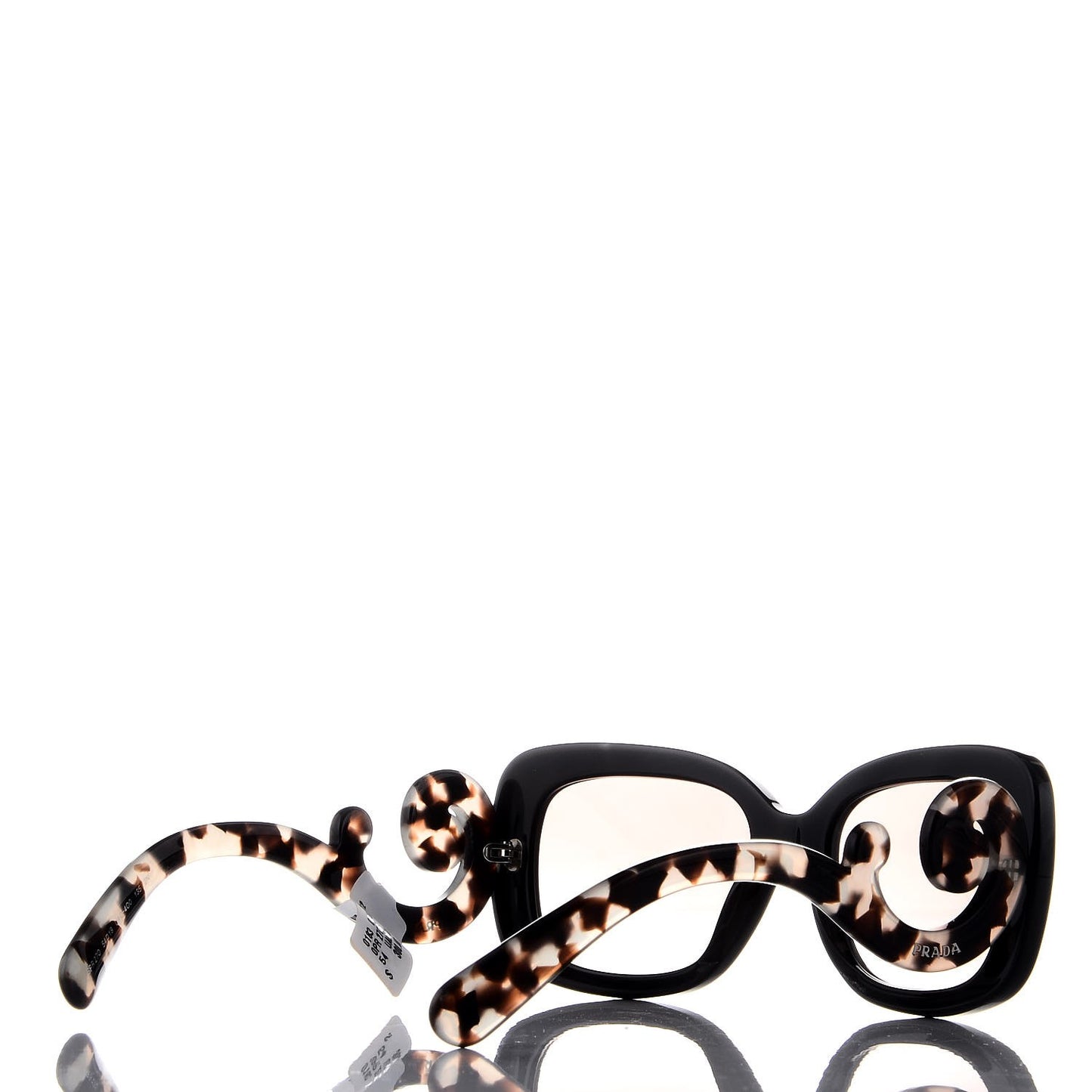 Acetate Baroque Sunglasses SPR 27O Tortoise Black