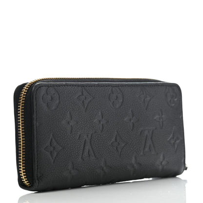Louis Vuitton Empreinte Clemence Wallet Black 3 of 11